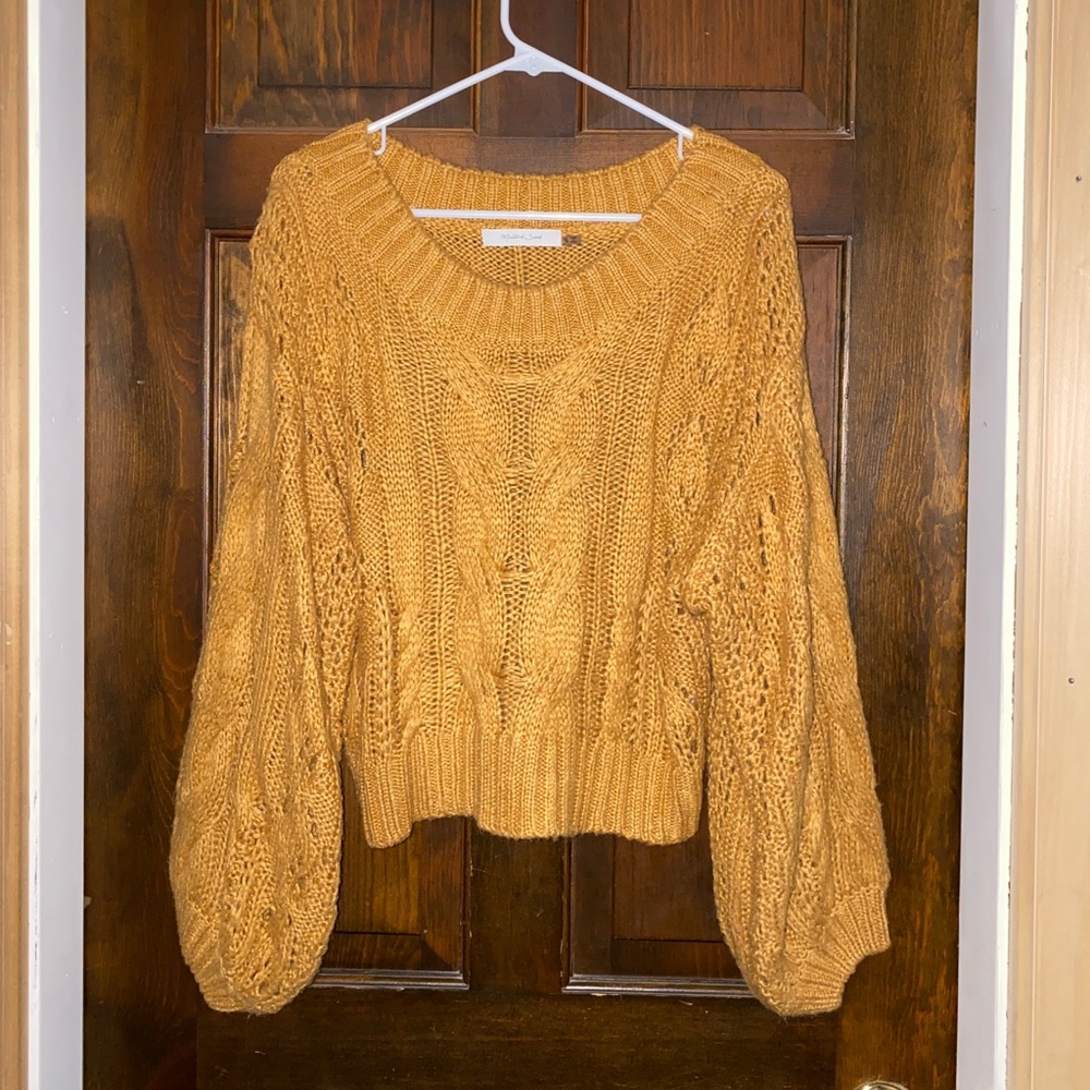 Boutique Off the Shoulder Sweater